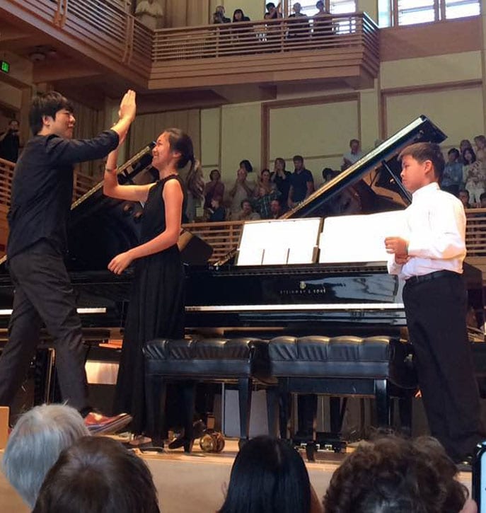 Lang Lang with Katie Gu and Andrew Gao